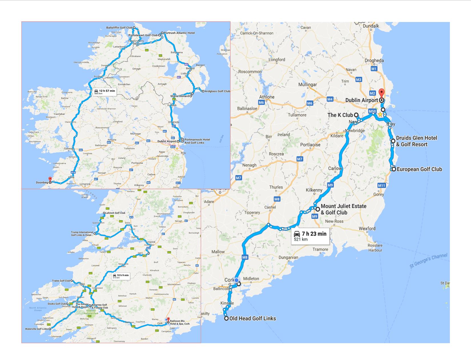 Irish Golf Vacations with Concierge Golf Ireland