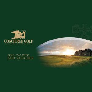 Golf Vacation Gift Voucher